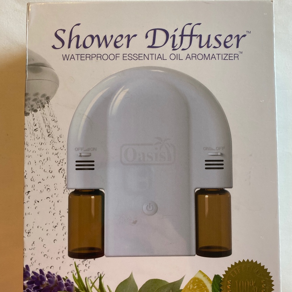 Shower Diffuser - essential oils - waterproof